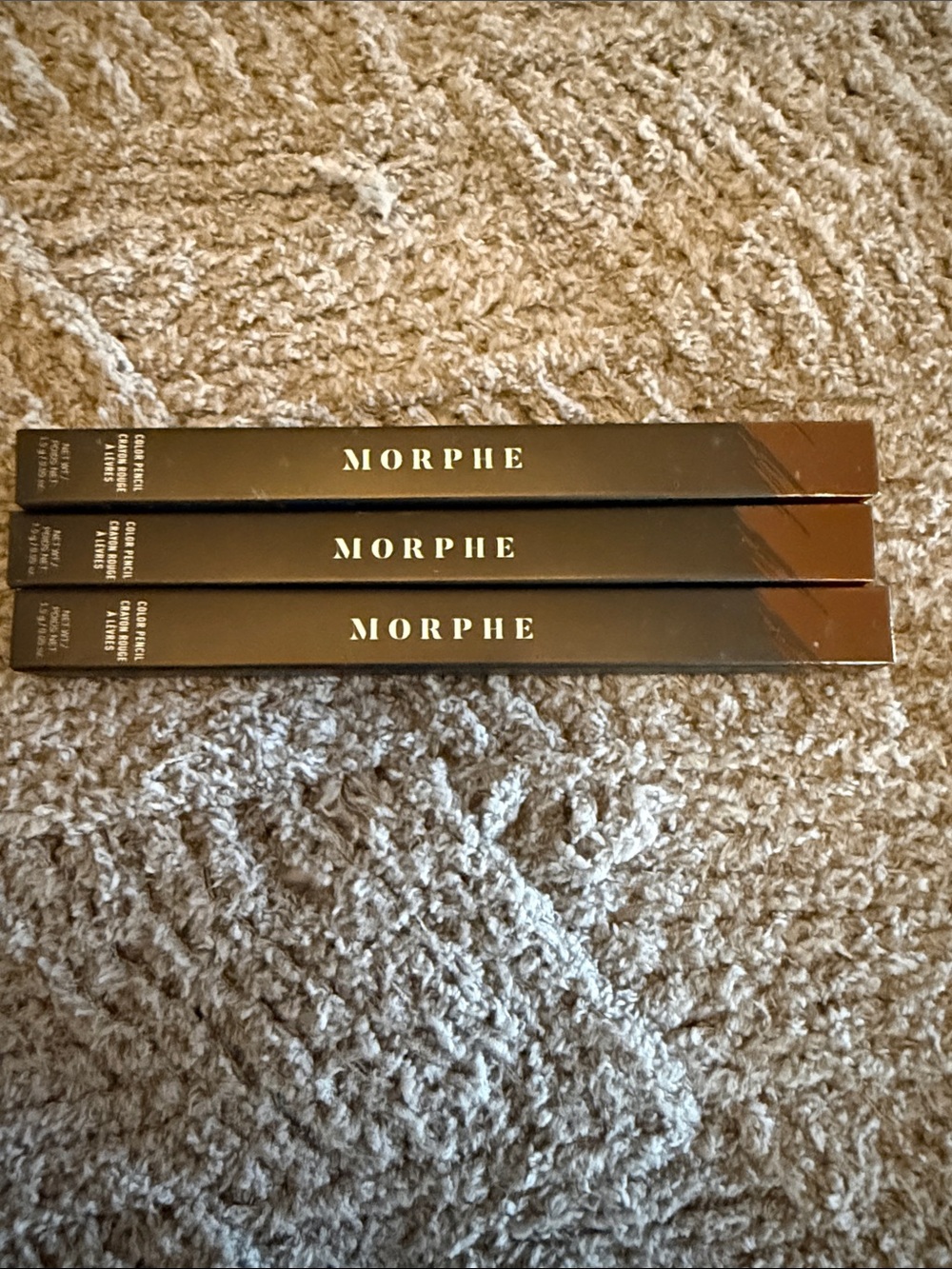 Morphe Brown”Richie” Eyeliner and or Lip Liner Pencil Set